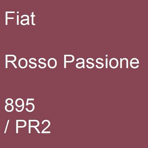 Fiat, Rosso Passione, 895 / PR2.